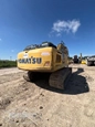 Used Excavator,Back of used Komatsu ,Used Excavator in yard,Front of used Komatsu Excavator